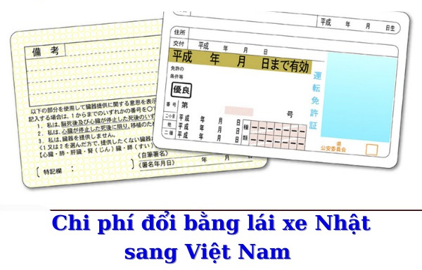 Giải đáp chi phí đổi bằng AT Nhật sang bằng Việt Nam