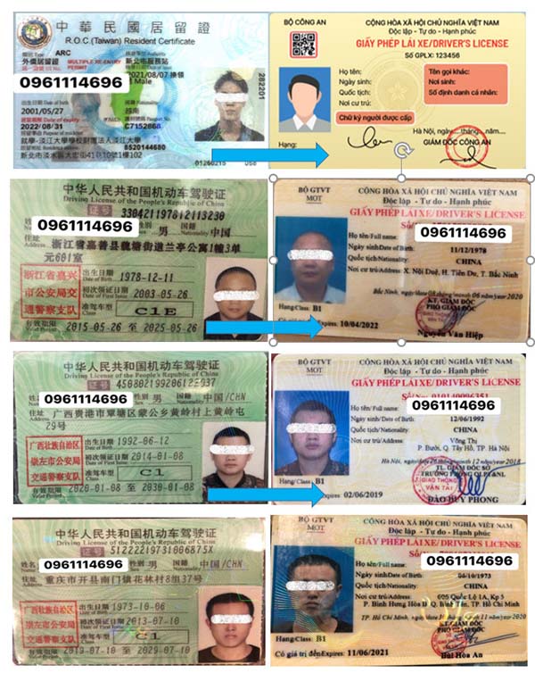 Đổi giấy phép lái xe Trung Quốc sang Việt Nam rất đơn giản, chi phí rẻ