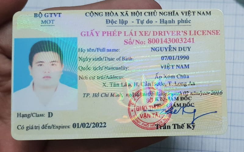 Toàn bộ công dân Việt Nam được nâng bằng lái từ C lên D